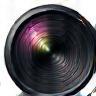 Illustration of a camera lens